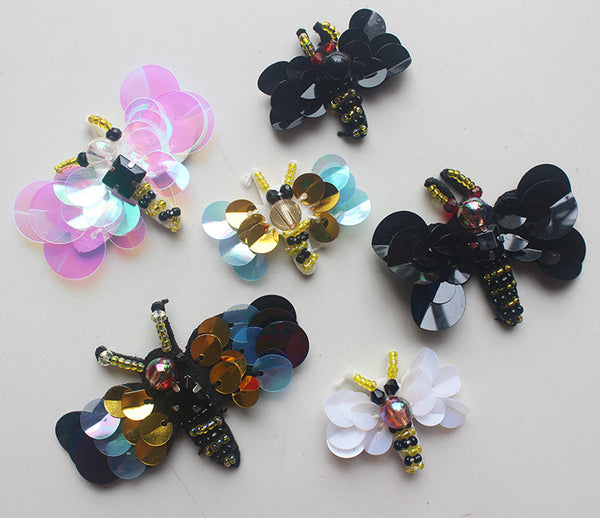 Mixed Clothing Beading Patch