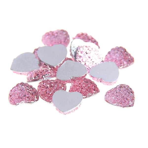 Heart Shape Diamonds Beads DIY Scrap Booking
