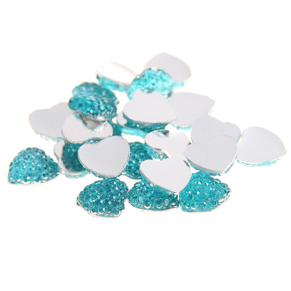 Heart Shape Diamonds Beads DIY Scrap Booking