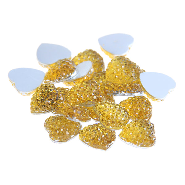 Heart Shape Diamonds Beads DIY Scrap Booking