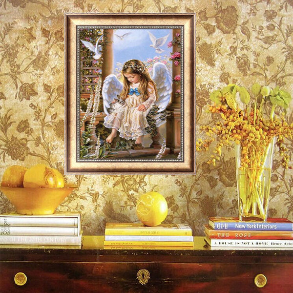 5D Angel Diamond Beads Embroidery Kit