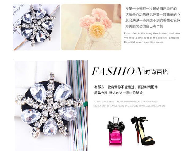 Handmade Diamonds Beaded Patches