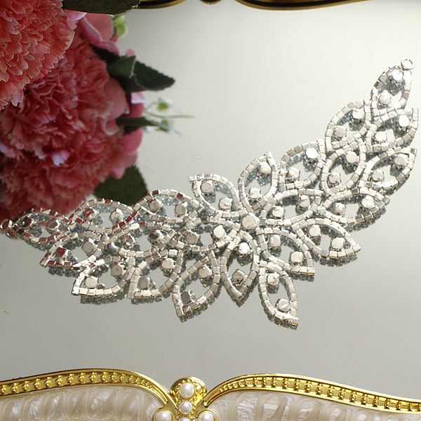 Shiny Diamond Floral Patches