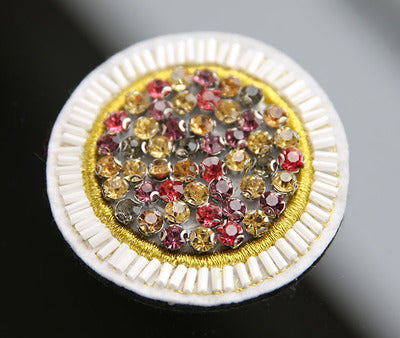 Embroidery Diamond Beaded Patches
