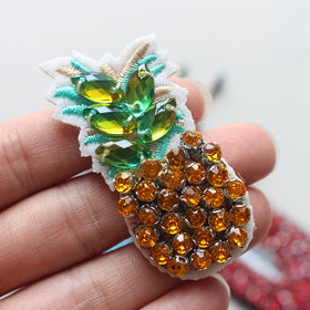 3D Diamond Pineapple Patches