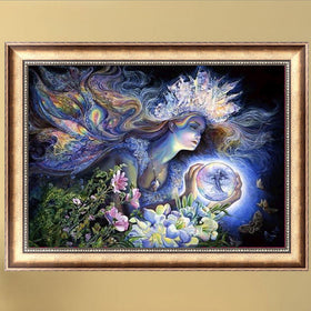 Fairy Tale Beauty DIY 5D Diamond Beaded Embroidery Kit