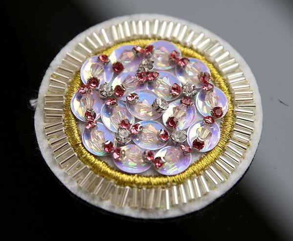 Embroidery Diamond Beaded Patches