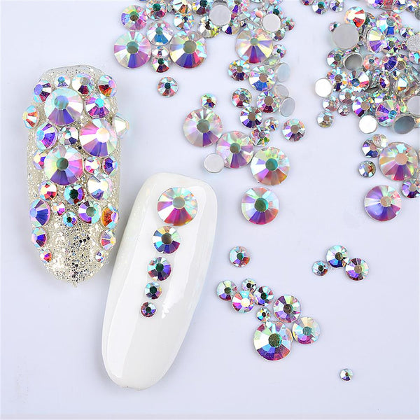 Diamond Gems Flat Back Nail Art