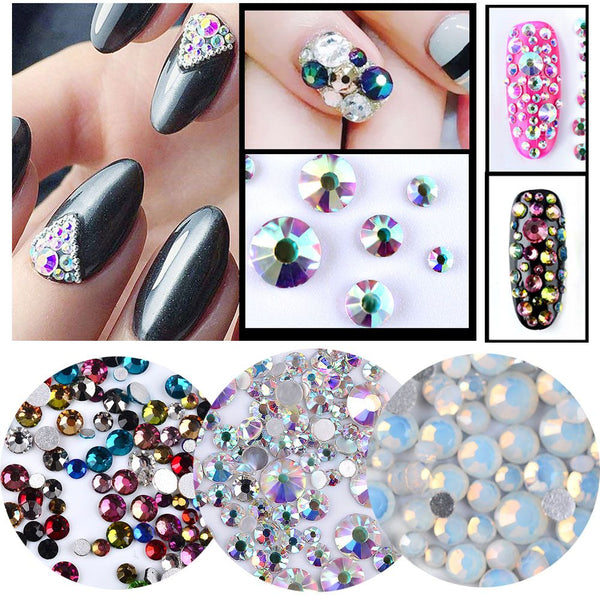 Diamond Gems Flat Back Nail Art