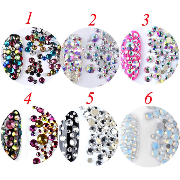 Diamond Gems Flat Back Nail Art