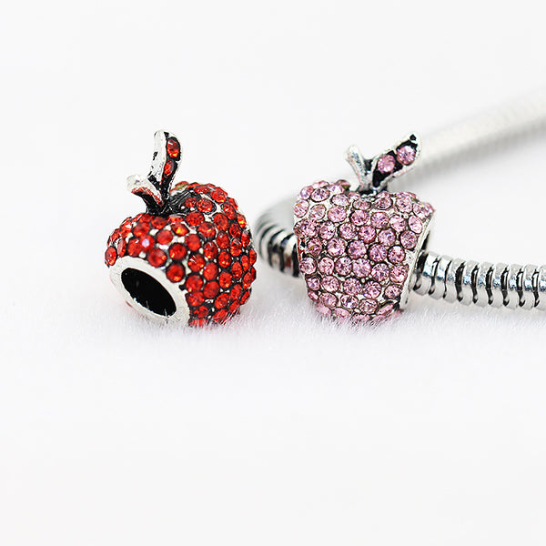 Sweet Little Apple Diamond Beads