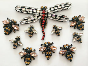 Clothing Beading Diamond Patch