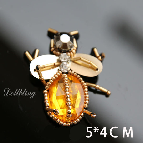 Vintage Glass Diamond Patches