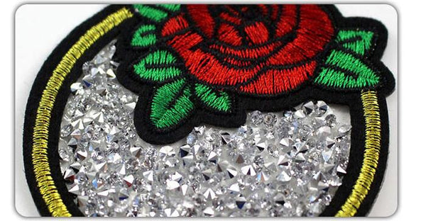 Rose Diamonds Patch