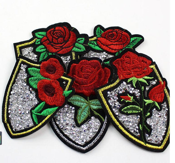 Rose Diamonds Patch