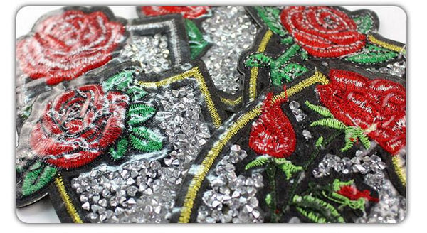 Rose Diamonds Patch