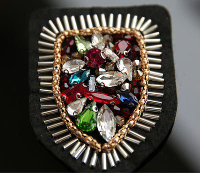 Embroidery Diamond Beaded Patches