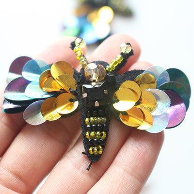 Mixed Clothing Beading Patch