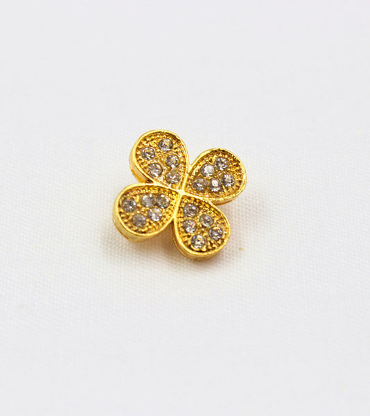 DIY Diamond Beaded Buttons