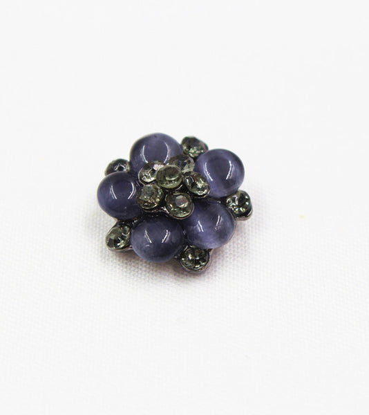 DIY Diamond Beaded Buttons