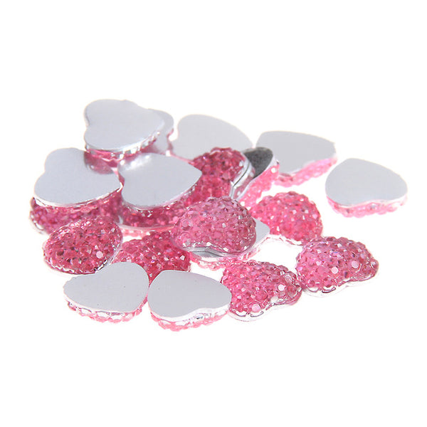 Heart Shape Diamonds Beads DIY Scrap Booking