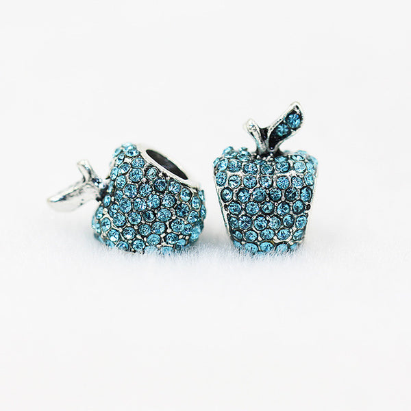 Sweet Little Apple Diamond Beads