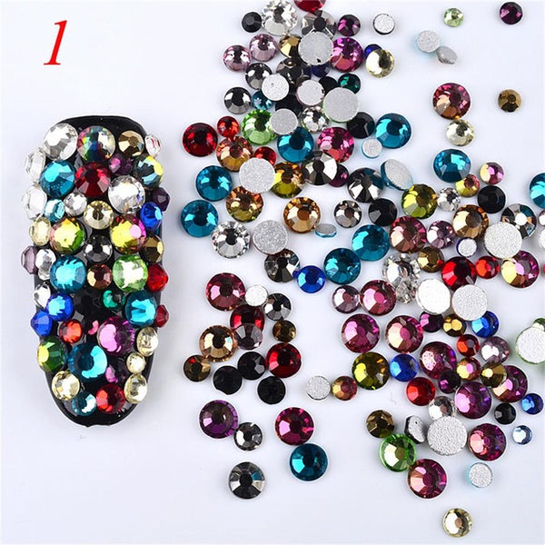 Diamond Gems Flat Back Nail Art