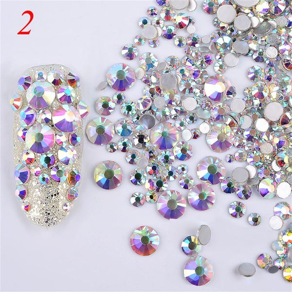 Diamond Gems Flat Back Nail Art