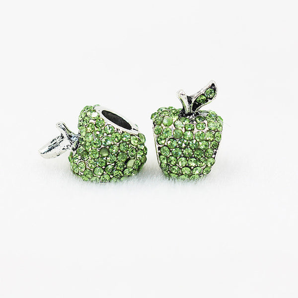 Sweet Little Apple Diamond Beads